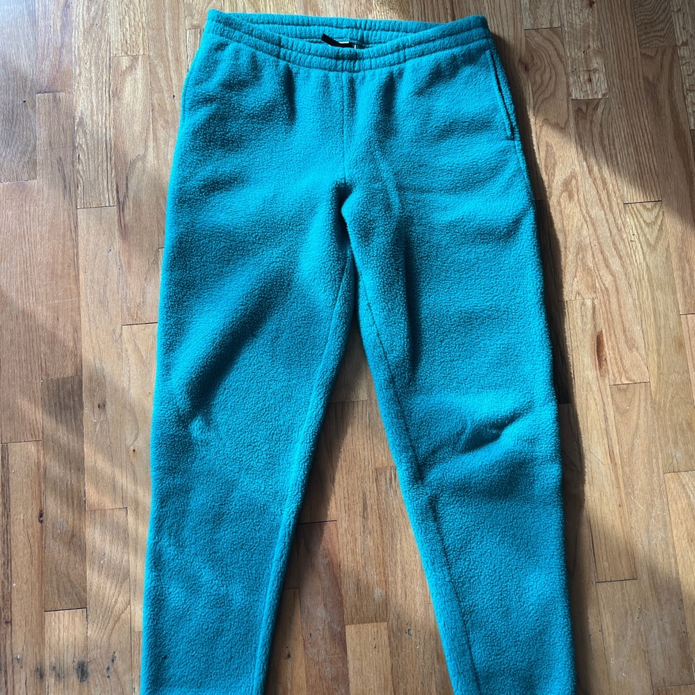 Vintage North Face Teal Fleece Pants
